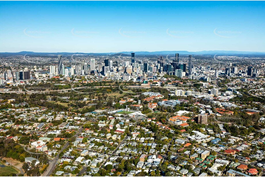 Aerial Photo Kelvin Grove QLD Aerial Photography