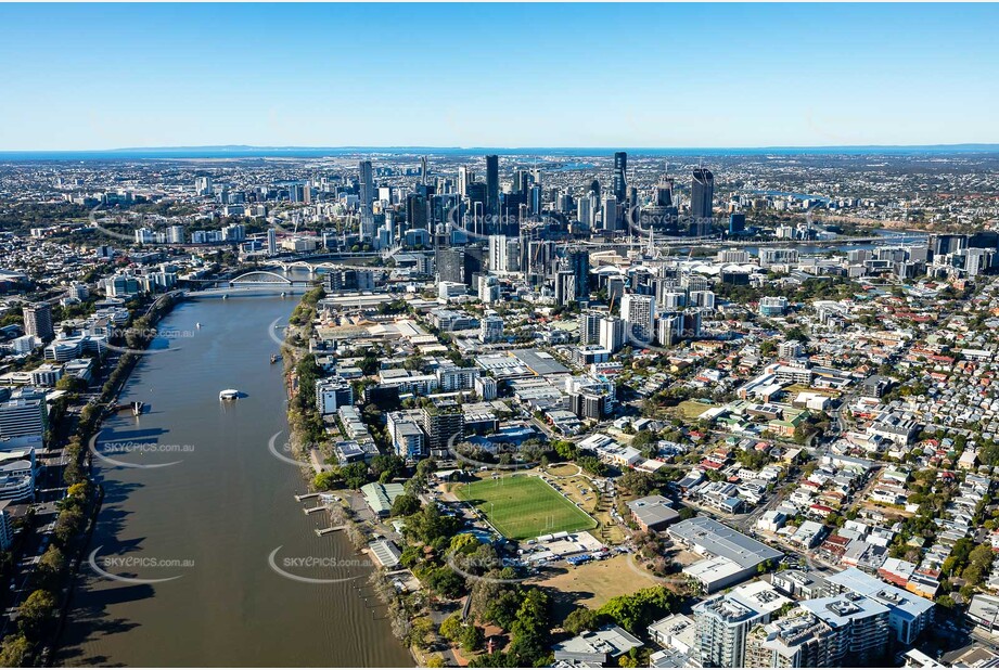 Aerial Photo West End QLD Aerial Photography