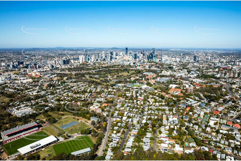 Aerial Photo Kelvin Grove QLD Aerial Photography