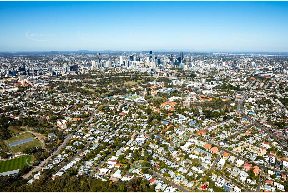 Aerial Photo Kelvin Grove QLD Aerial Photography