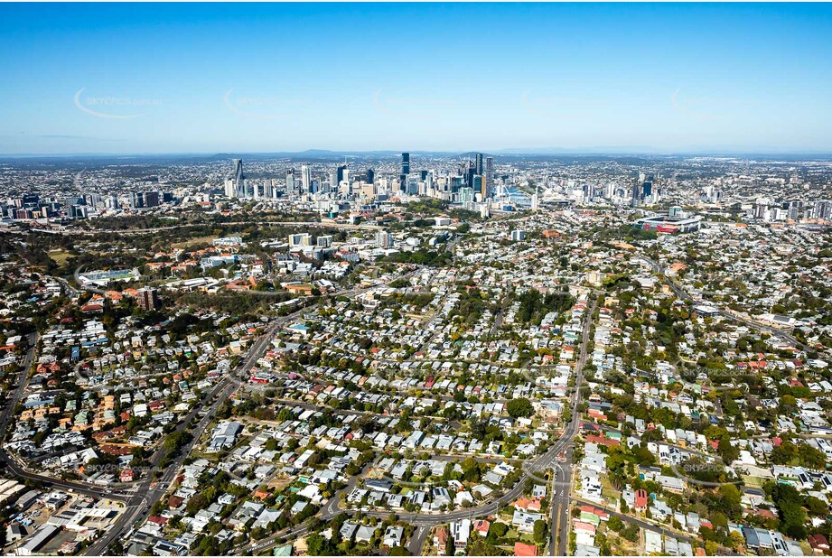 Aerial Photo Kelvin Grove QLD Aerial Photography