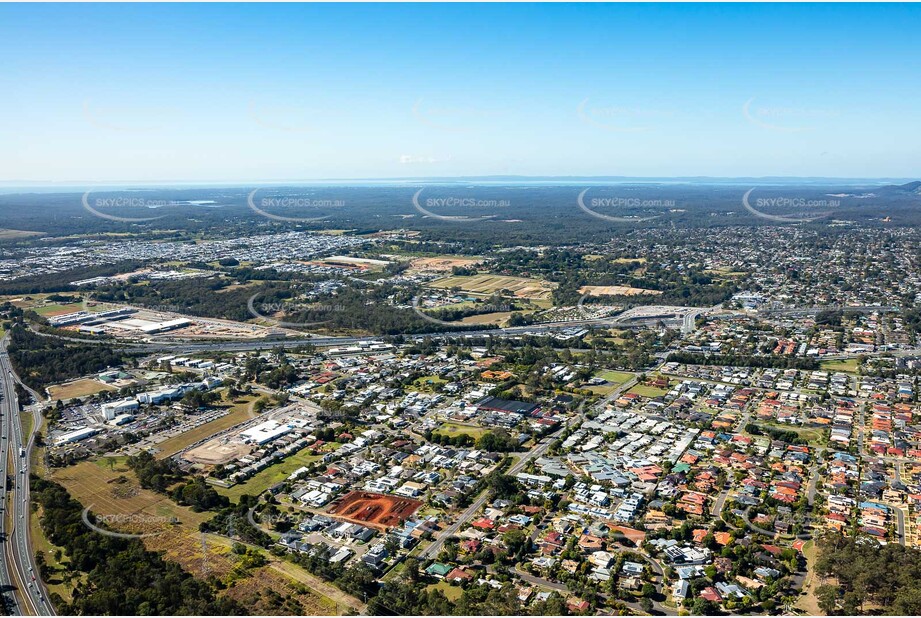 Aerial Photo Eight Mile Plains QLD Aerial Photography
