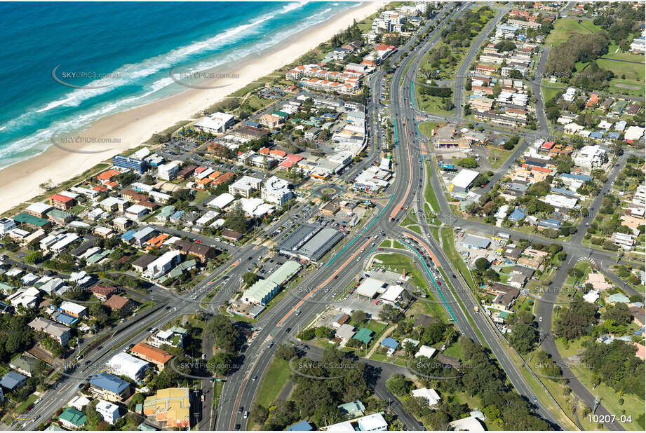 Aerial Photo Tugun QLD Aerial Photography