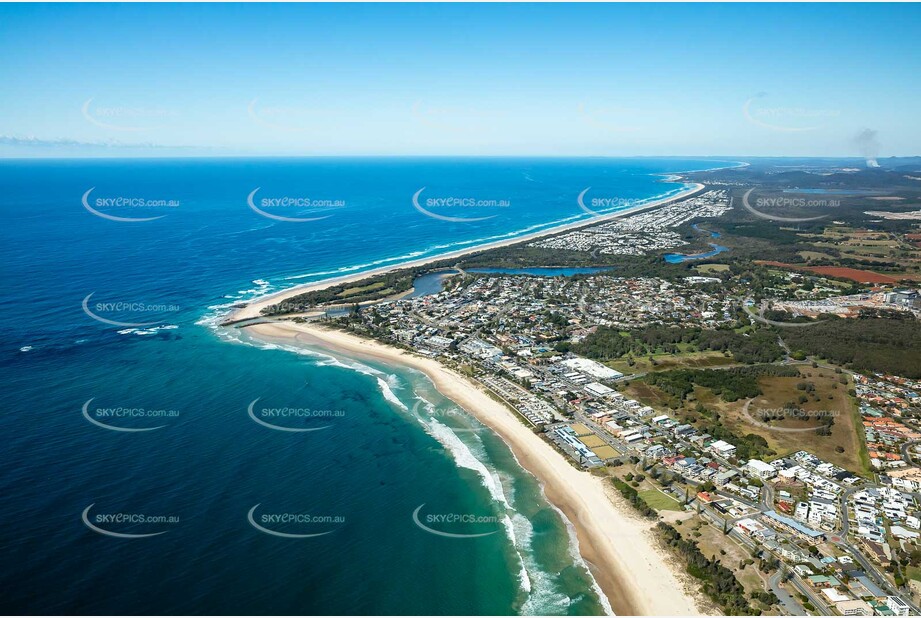 Aerial Photo Kingscliff NSW Aerial Photography