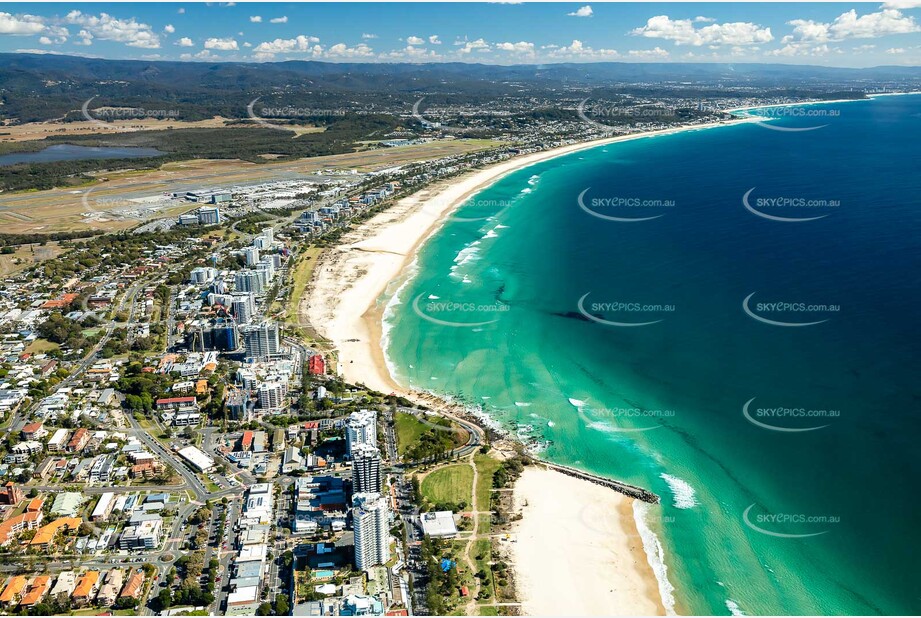 Aerial Photo Coolangatta QLD Aerial Photography