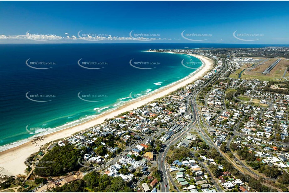 Aerial Photo Tugun QLD Aerial Photography