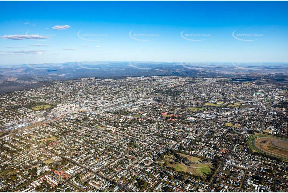 Aerial Photo Newtown QLD Aerial Photography