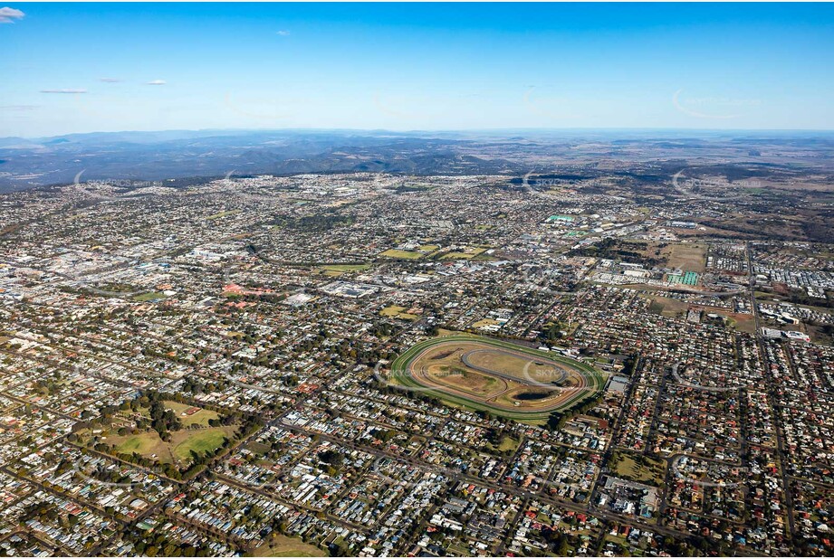 Aerial Photo Newtown QLD Aerial Photography