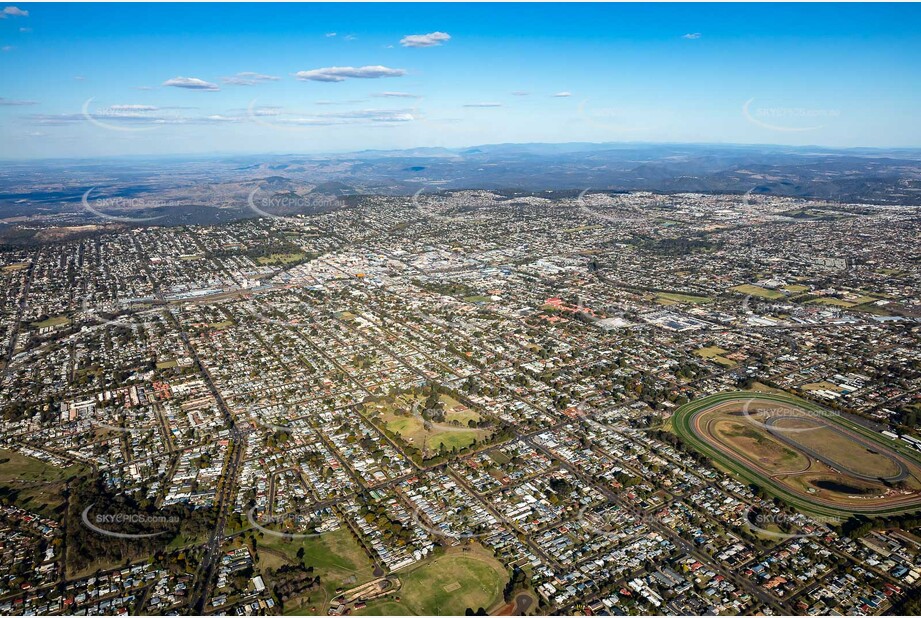 Aerial Photo Newtown QLD Aerial Photography