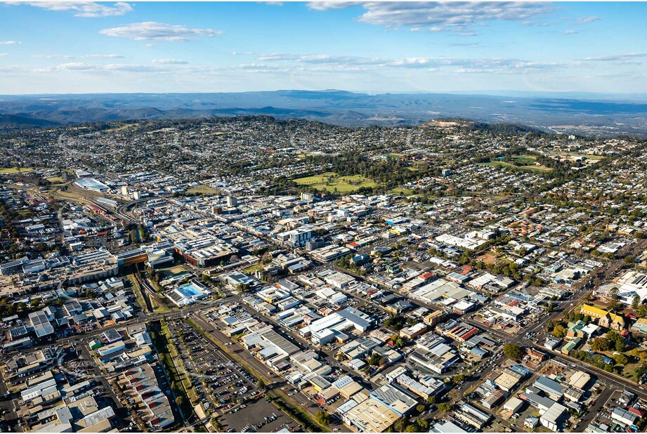 Aerial Photo Toowoomba City QLD Aerial Photography