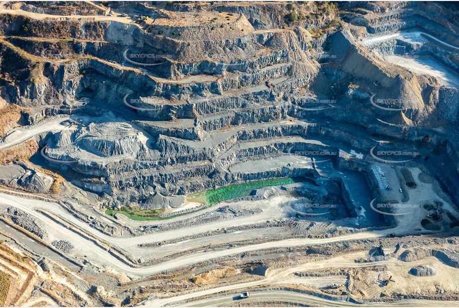 Holcim Beenleigh Quarry Luscombe QLD Aerial Photography