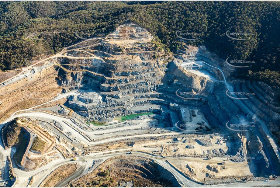 Holcim Beenleigh Quarry Luscombe QLD Aerial Photography