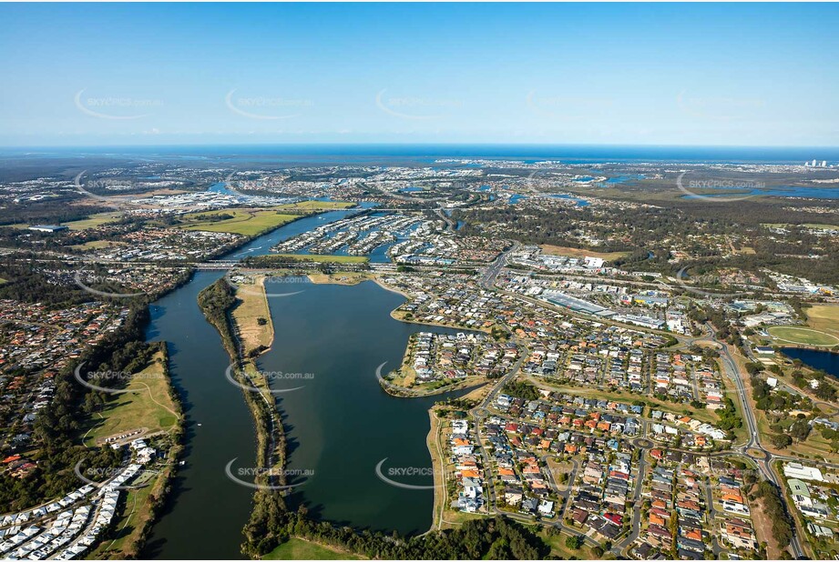 Aerial Photo Oxenford QLD Aerial Photography