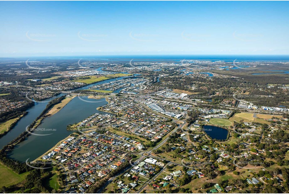 Aerial Photo Oxenford QLD Aerial Photography