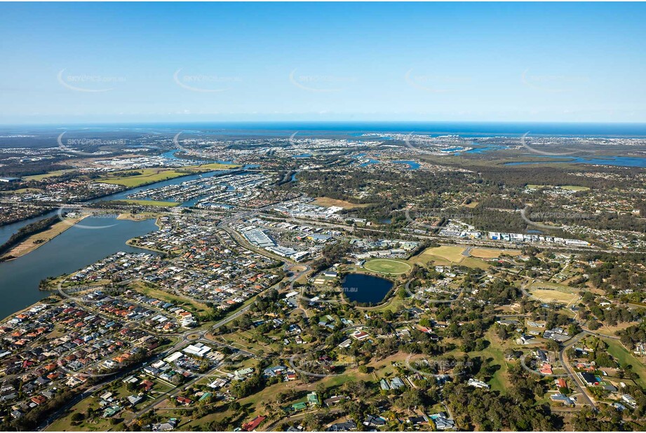 Aerial Photo Oxenford QLD Aerial Photography