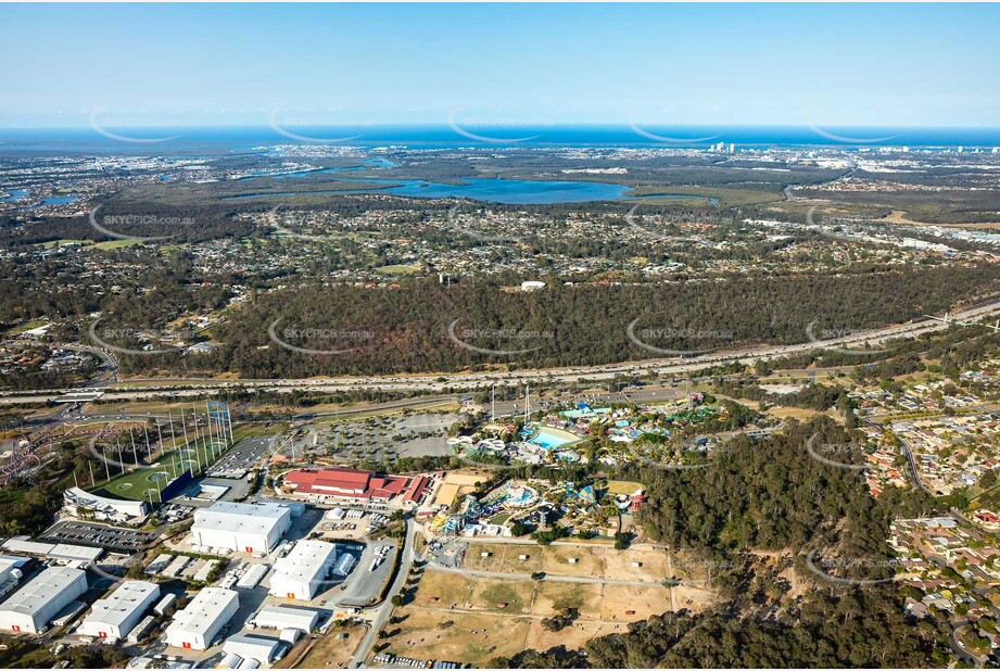 Movie World Oxenford QLD Aerial Photography