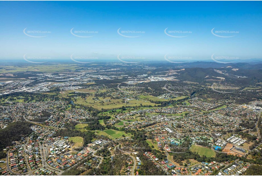 Aerial Photo Bahrs Scrub QLD Aerial Photography