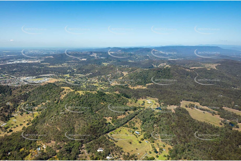 Aerial Photo Bahrs Scrub QLD Aerial Photography