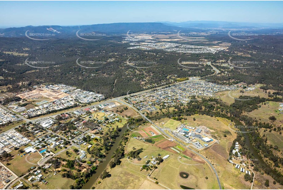 Aerial Photo Chambers Flat QLD Aerial Photography