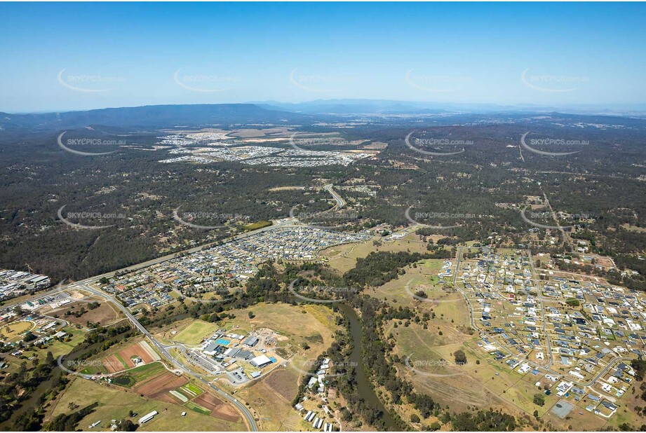 Aerial Photo Chambers Flat QLD Aerial Photography