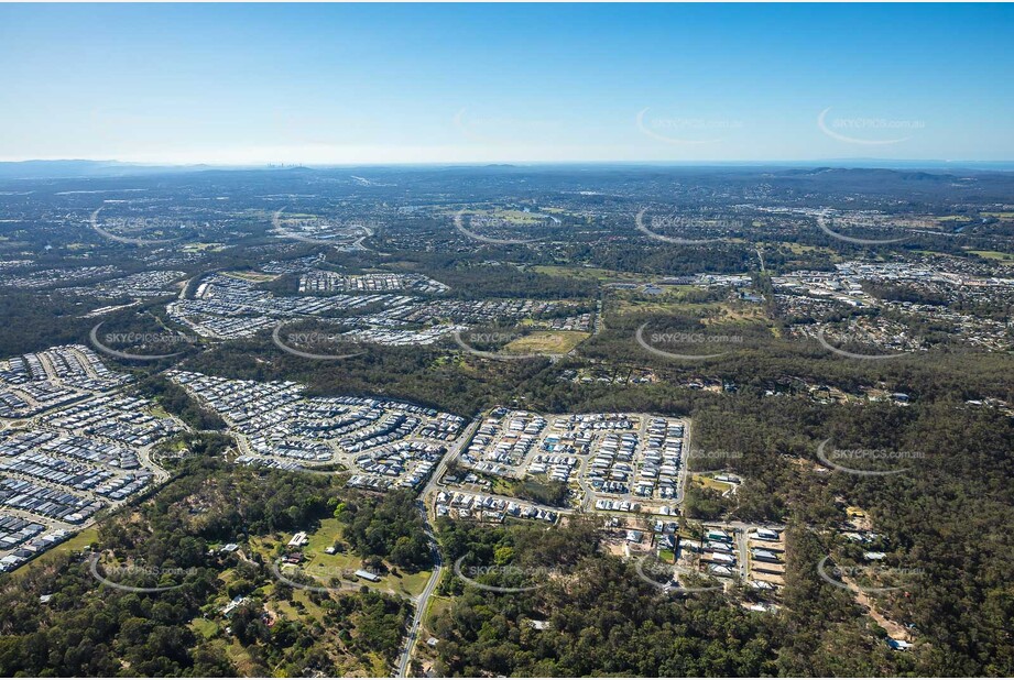 Aerial Photo Bahrs Scrub QLD Aerial Photography