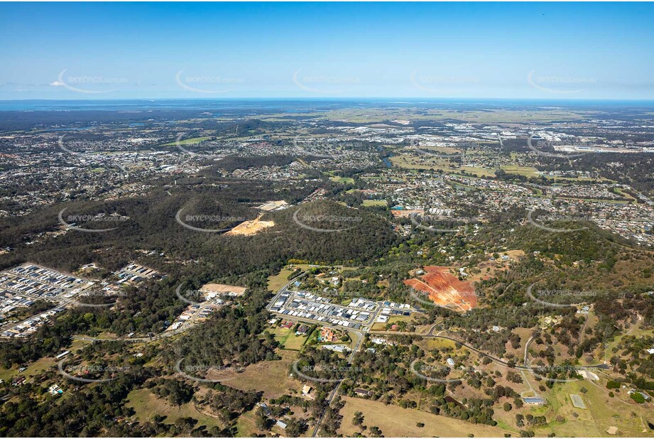 Aerial Photo Bahrs Scrub QLD Aerial Photography