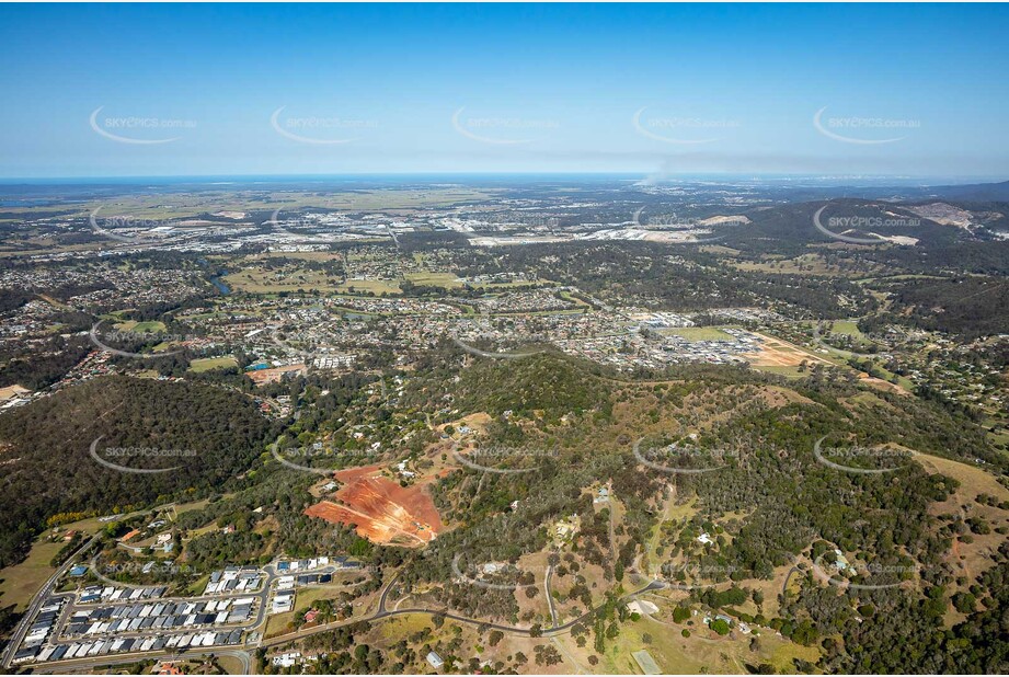 Aerial Photo Bahrs Scrub QLD Aerial Photography