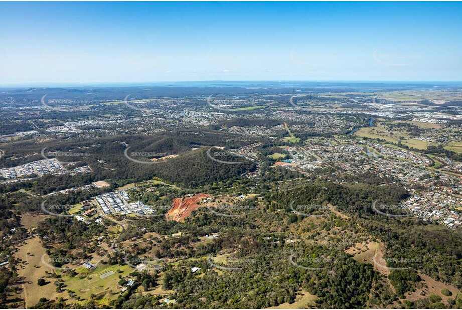 Aerial Photo Bahrs Scrub QLD Aerial Photography