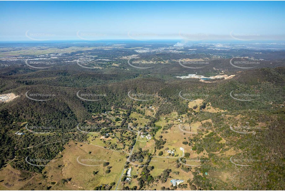 Aerial Photo Cedar Creek QLD Aerial Photography