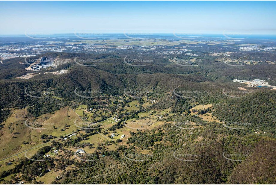 Aerial Photo Cedar Creek QLD Aerial Photography