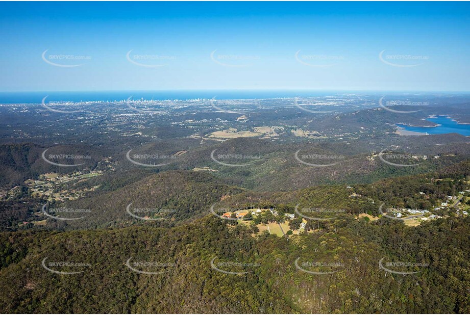 Aerial Photo Lower Beechmont QLD Aerial Photography