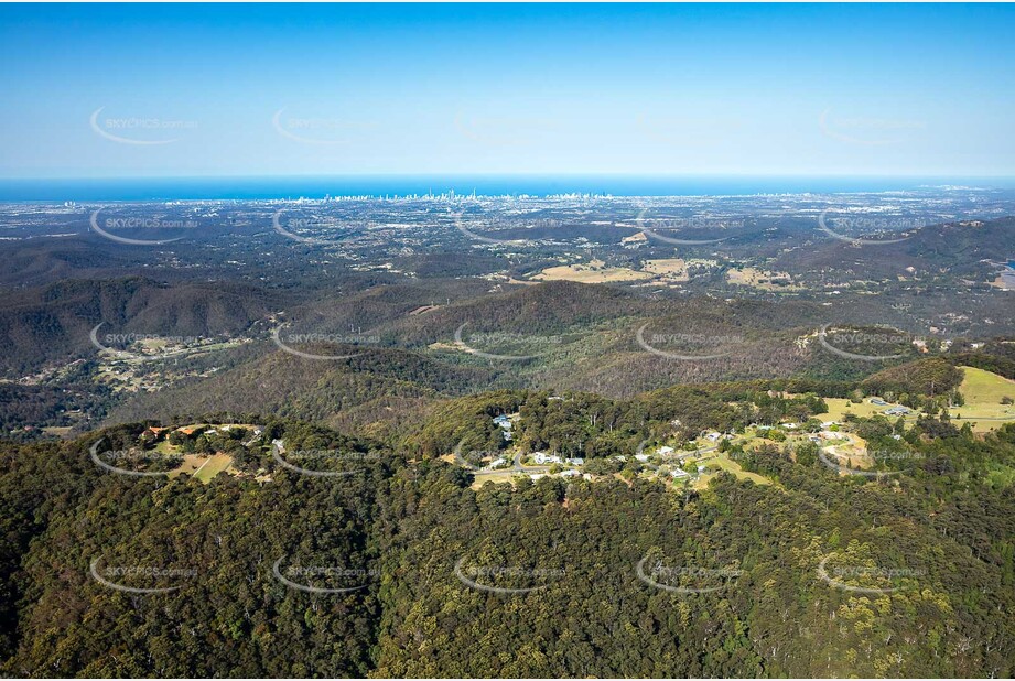 Aerial Photo Lower Beechmont QLD Aerial Photography