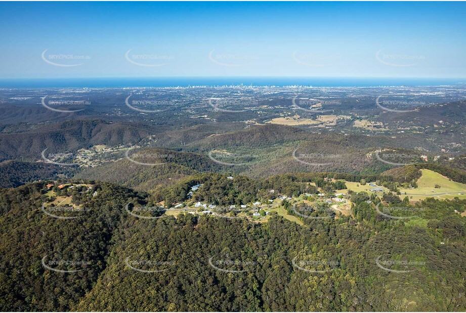 Aerial Photo Lower Beechmont QLD Aerial Photography