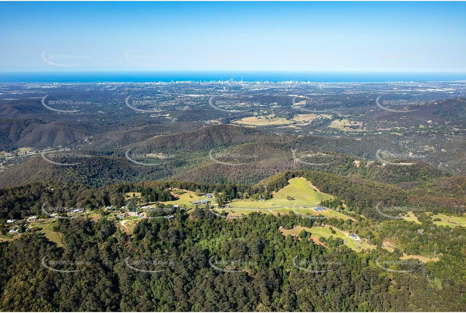 Aerial Photo Lower Beechmont QLD Aerial Photography