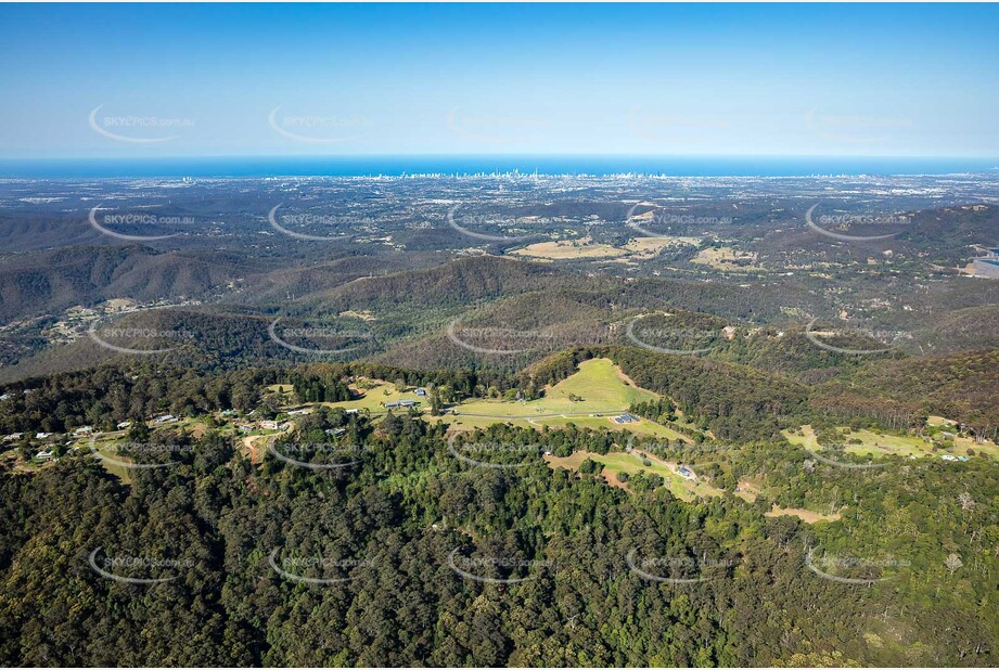 Aerial Photo Lower Beechmont QLD Aerial Photography