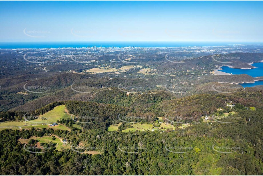Aerial Photo Lower Beechmont QLD Aerial Photography