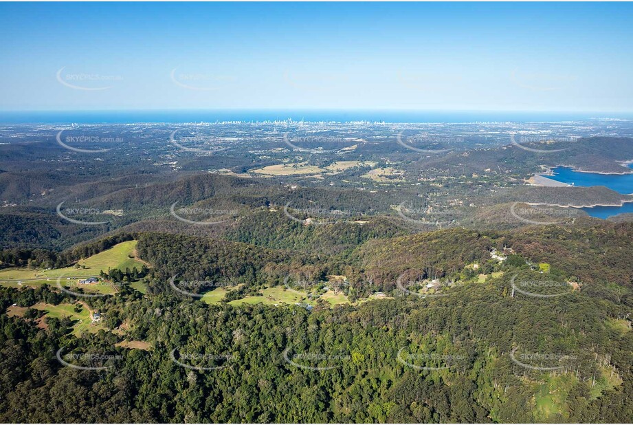 Aerial Photo Lower Beechmont QLD Aerial Photography