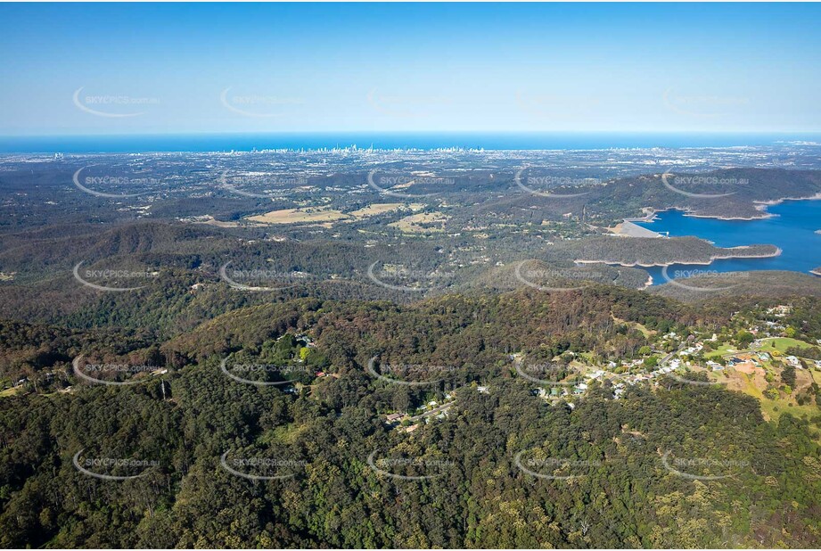 Aerial Photo Lower Beechmont QLD Aerial Photography