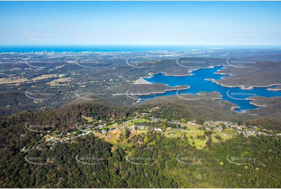 Aerial Photo Lower Beechmont QLD Aerial Photography