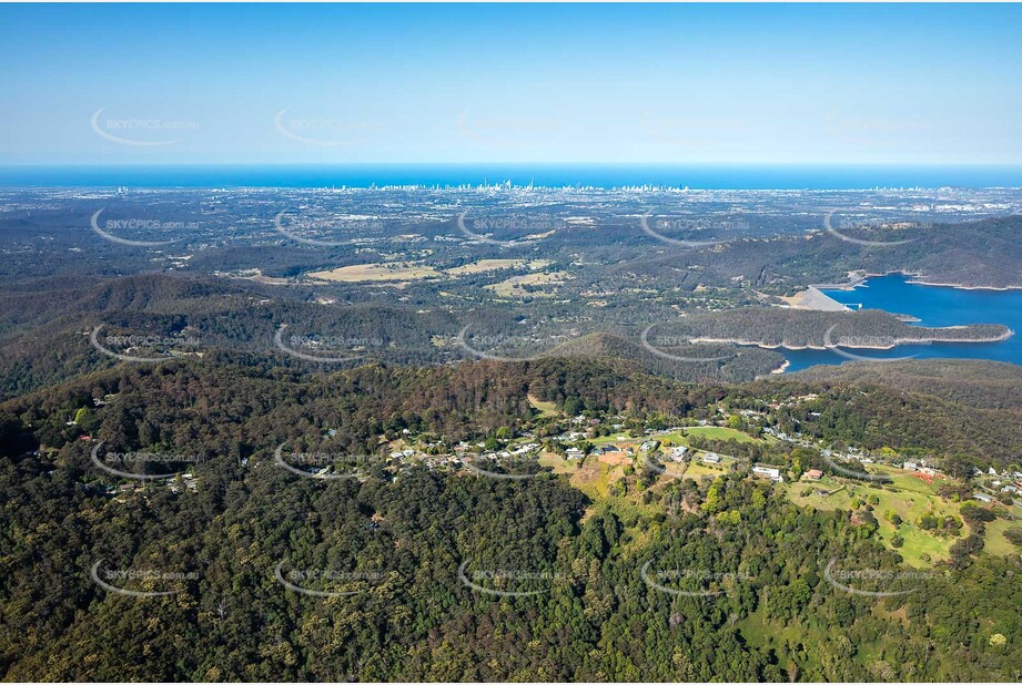 Aerial Photo Lower Beechmont QLD Aerial Photography