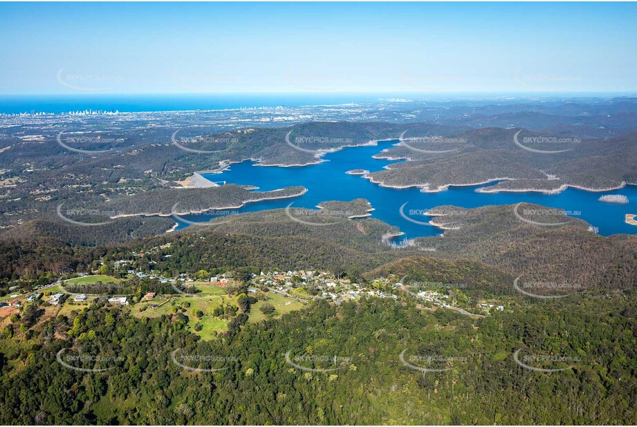 Aerial Photo Lower Beechmont QLD Aerial Photography