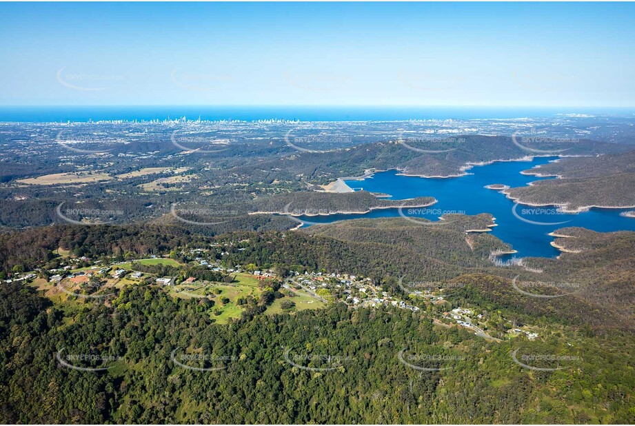 Aerial Photo Lower Beechmont QLD Aerial Photography