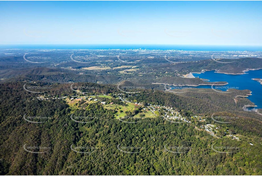 Aerial Photo Lower Beechmont QLD Aerial Photography