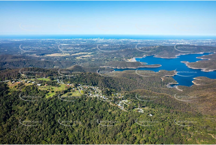 Aerial Photo Lower Beechmont QLD Aerial Photography