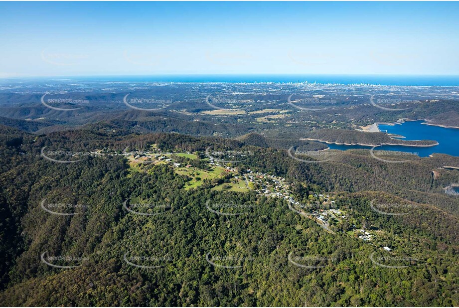 Aerial Photo Lower Beechmont QLD Aerial Photography