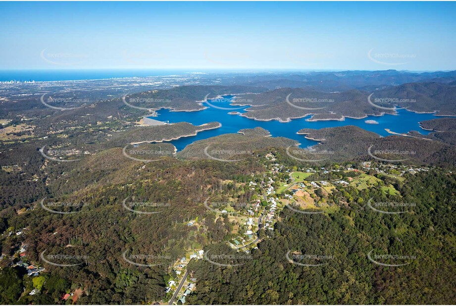 Aerial Photo Lower Beechmont QLD Aerial Photography