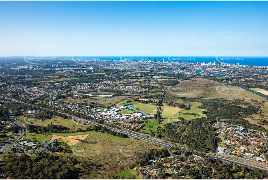 Aerial Photo Mudgeeraba QLD Aerial Photography