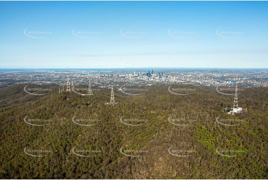 Aerial Photo Mount Coot-tha QLD Aerial Photography