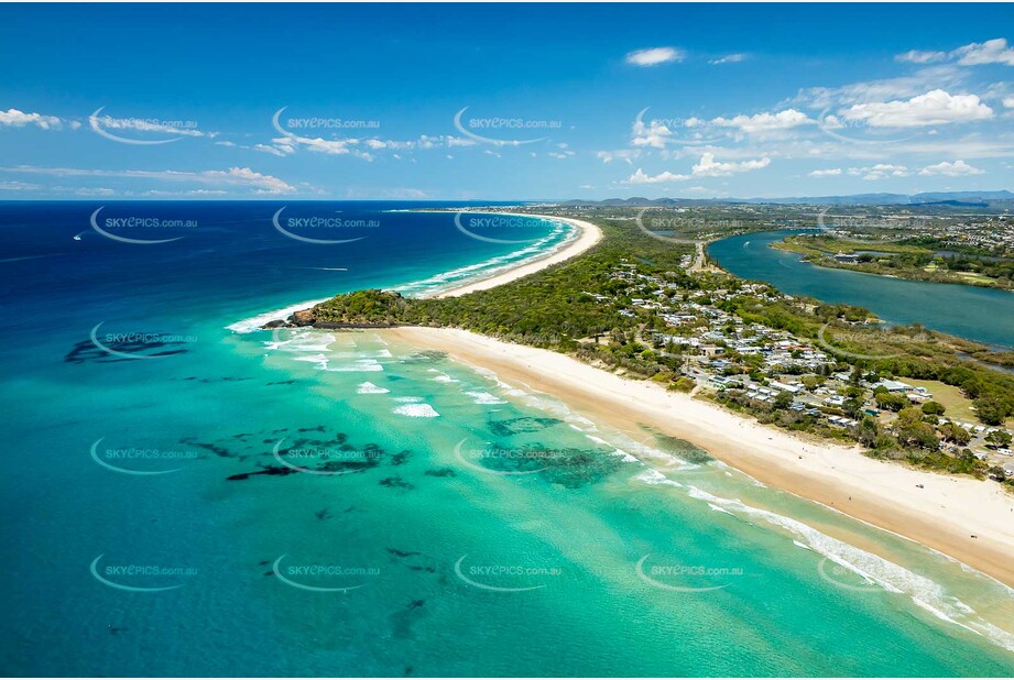 Aerial Photo Fingal Head NSW Aerial Photography