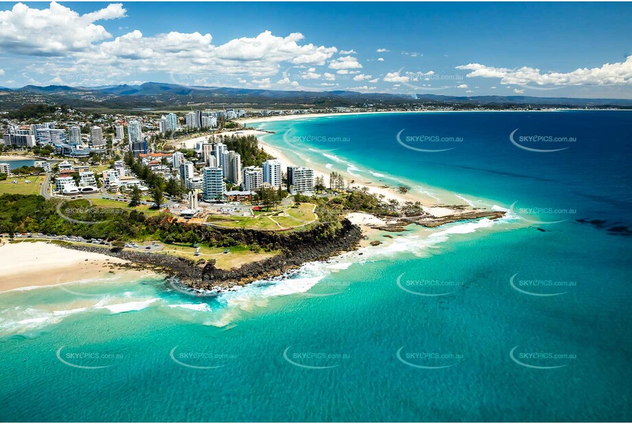 Aerial Photo Coolangatta QLD Aerial Photography